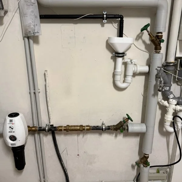 Kalkschutzanlage - Vorher