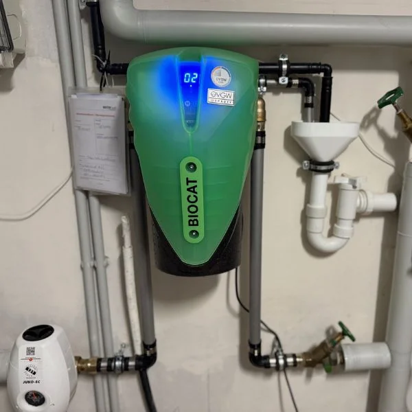 Kalkschutzanlage - Nachher